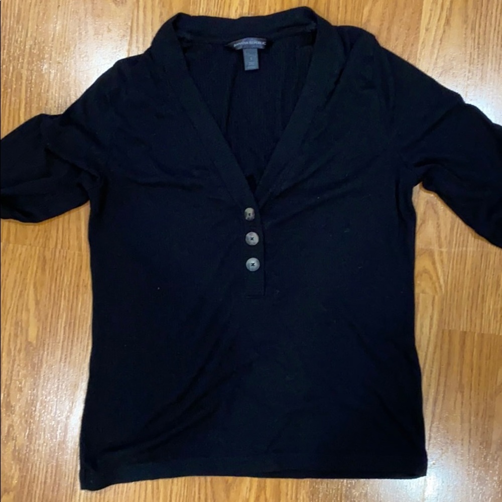 Black henley